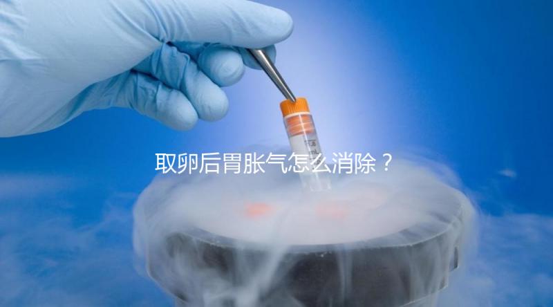 取卵后胃脹氣怎么消除?促進腸蠕動是唯一解決手段