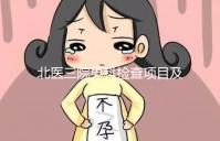 北醫三院男科檢查項目及費用介紹，能否用醫保瞧這