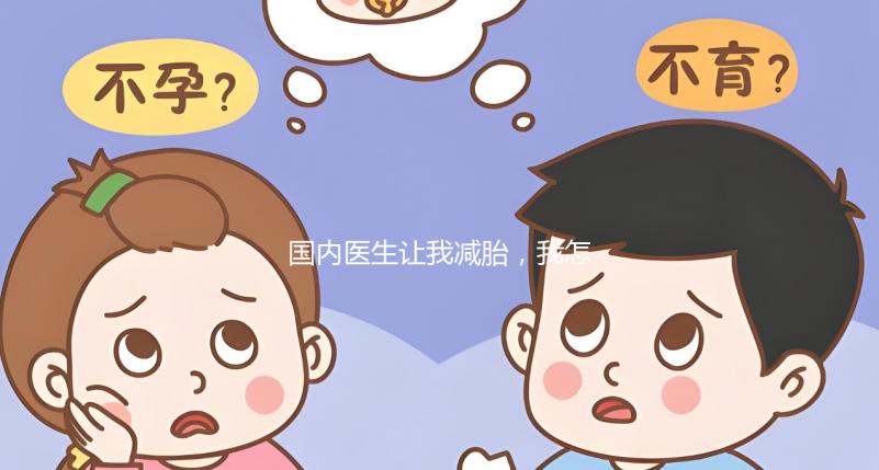 國內(nèi)醫(yī)生讓我減胎,我怎么能一次生兩個孩子呢?