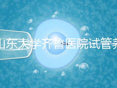 山東大學齊魯醫院試管養囊價格表，成功率越高助孕開銷越少