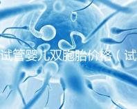 試管嬰兒雙胞胎價格(試管嬰兒雙胞胎價格一樣嗎)