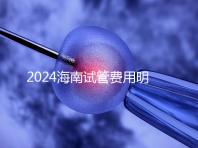 2024海南試管費用明細大公開，錢花哪了一次全講清楚